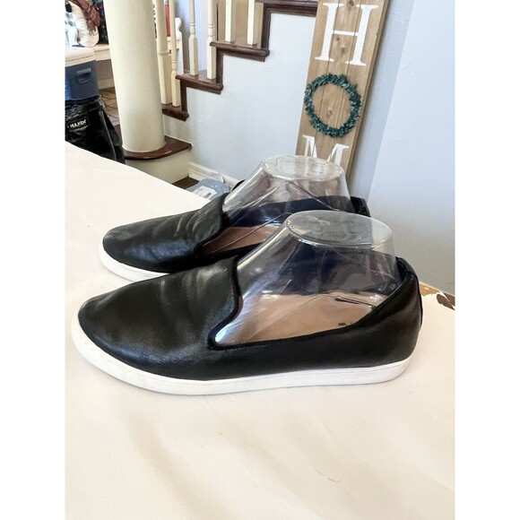 Birdies The Starling Size 9.5 Black Leather Flats Slip On Loafers Shoes Flats - Picture 1 of 8